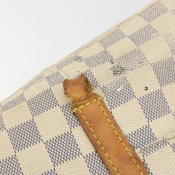 LOUIS VUITTON Damier Azur Totally MM Tote Bag N51262 LV Auth 194915