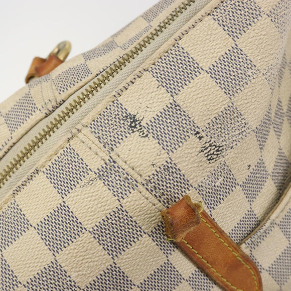LOUIS VUITTON Damier Azur Totally MM Tote Bag N51262 LV Auth 194915