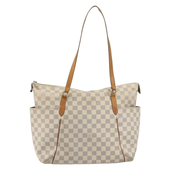 LOUIS VUITTON Damier Azur Totally MM Tote Bag N51262 LV Auth 194915
