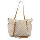 LOUIS VUITTON Damier Azur Totally MM Tote Bag N51262 LV Auth 194915-2