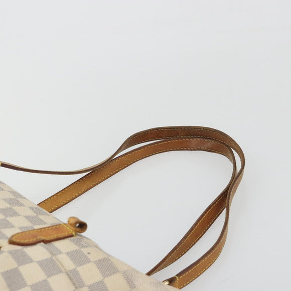 LOUIS VUITTON Damier Azur Totally MM Tote Bag N51262 LV Auth 194915