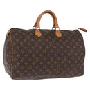 LOUIS VUITTON Monogram Speedy 40 Hand Bag M41522 LV Auth 194916V-1