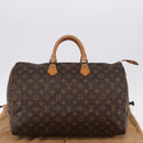 LOUIS VUITTON Monogram Speedy 40 Hand Bag M41522 LV Auth 194916V-12