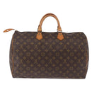 LOUIS VUITTON Monogram Speedy 40 Hand Bag M41522 LV Auth 194916V-2