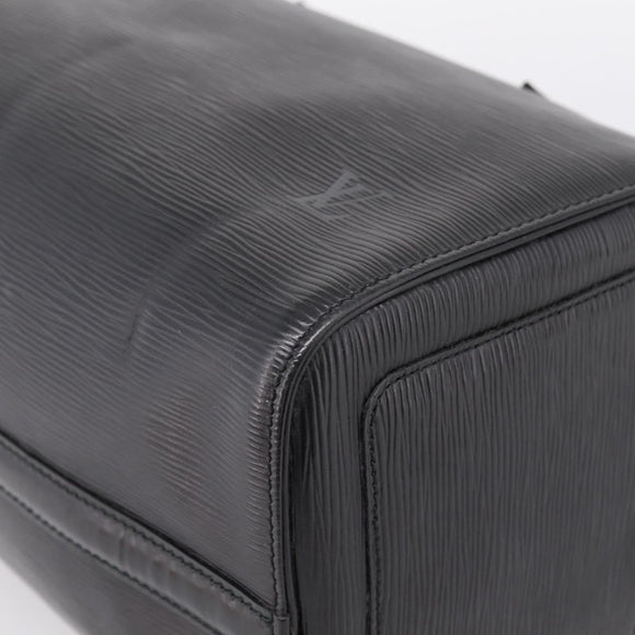LOUIS VUITTON Epi Speedy 30 Hand Bag Noir Black M43002 LV Auth 194917V