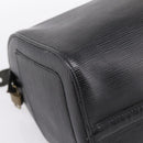 LOUIS VUITTON Epi Speedy 30 Hand Bag Noir Black M43002 LV Auth 194917V-17