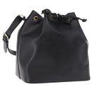 LOUIS VUITTON Epi Petit Noe Shoulder Bag Black M44102 LV Auth 194918SAV-1