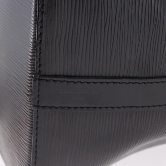 LOUIS VUITTON Epi Petit Noe Shoulder Bag Black M44102 LV Auth 194918SAV