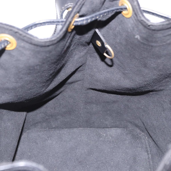 LOUIS VUITTON Epi Petit Noe Shoulder Bag Black M44102 LV Auth 194918SAV