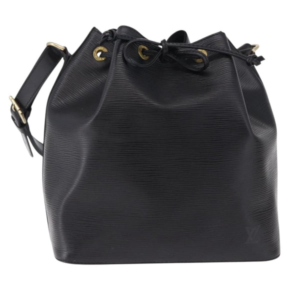 LOUIS VUITTON Epi Petit Noe Shoulder Bag Black M44102 LV Auth 194918SAV