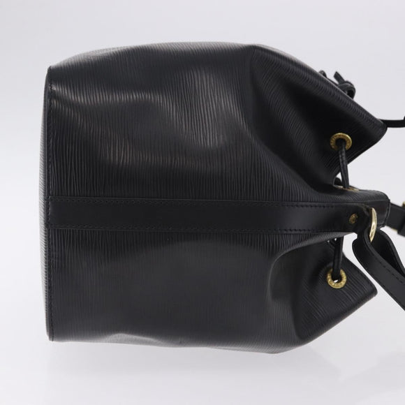 LOUIS VUITTON Epi Petit Noe Shoulder Bag Black M44102 LV Auth 194918SAV