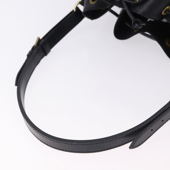 LOUIS VUITTON Epi Petit Noe Shoulder Bag Black M44102 LV Auth 194918SAV