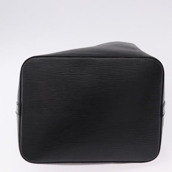LOUIS VUITTON Epi Petit Noe Shoulder Bag Black M44102 LV Auth 194918SAV