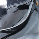 CHANEL Chain Shoulder Tote Bag Caviar Skin Black Gold CC Auth 194920SAM-22