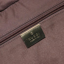 GUCCI GG Canvas Sherry Line Boston Bag Beige Gold 153240 Auth 194924A-17