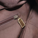 GUCCI GG Canvas Sherry Line Boston Bag Beige Gold 153240 Auth 194924A-21