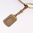 PRADA Shoulder Bag Vittero Dino Leather Beige Gold Auth 194925V-17