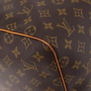 LOUIS VUITTON Monogram Keepall 55 Boston Bag M41424 LV Auth 194931V-14