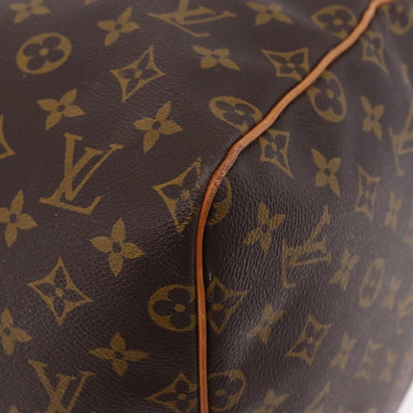 LOUIS VUITTON Monogram Keepall 55 Boston Bag M41424 LV Auth 194931V