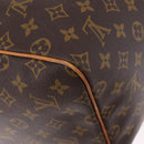 LOUIS VUITTON Monogram Keepall 55 Boston Bag M41424 LV Auth 194931V-16