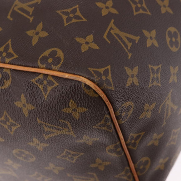 LOUIS VUITTON Monogram Keepall 55 Boston Bag M41424 LV Auth 194931V