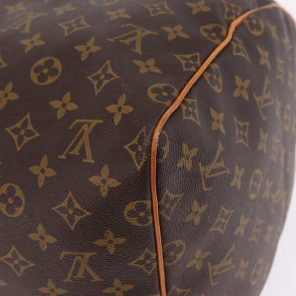 LOUIS VUITTON Monogram Keepall 55 Boston Bag M41424 LV Auth 194931V