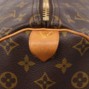 LOUIS VUITTON Monogram Keepall 55 Boston Bag M41424 LV Auth 194931V-17