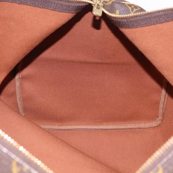 LOUIS VUITTON Monogram Keepall 55 Boston Bag M41424 LV Auth 194931V