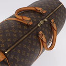 LOUIS VUITTON Monogram Keepall 55 Boston Bag M41424 LV Auth 194931V-6