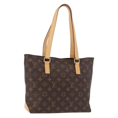 LOUIS VUITTON Monogram Cabas Piano Tote Bag M51148 LV Auth 194933SAV