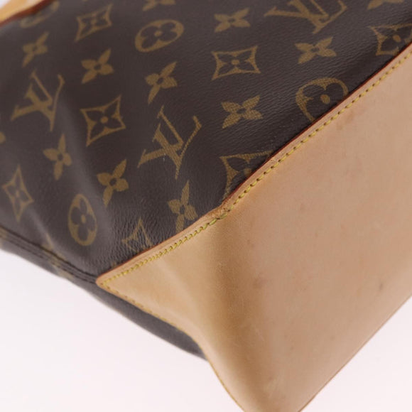 LOUIS VUITTON Monogram Cabas Piano Tote Bag M51148 LV Auth 194933SAV