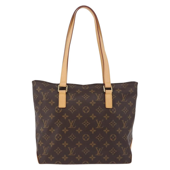 LOUIS VUITTON Monogram Cabas Piano Tote Bag M51148 LV Auth 194933SAV