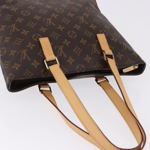 LOUIS VUITTON Monogram Cabas Piano Tote Bag M51148 LV Auth 194933SAV