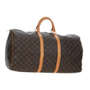 LOUIS VUITTON Monogram Keepall 55 Boston Bag M41424 LV Auth 194935V-1