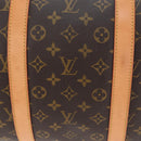 LOUIS VUITTON Monogram Keepall 55 Boston Bag M41424 LV Auth 194935V-6