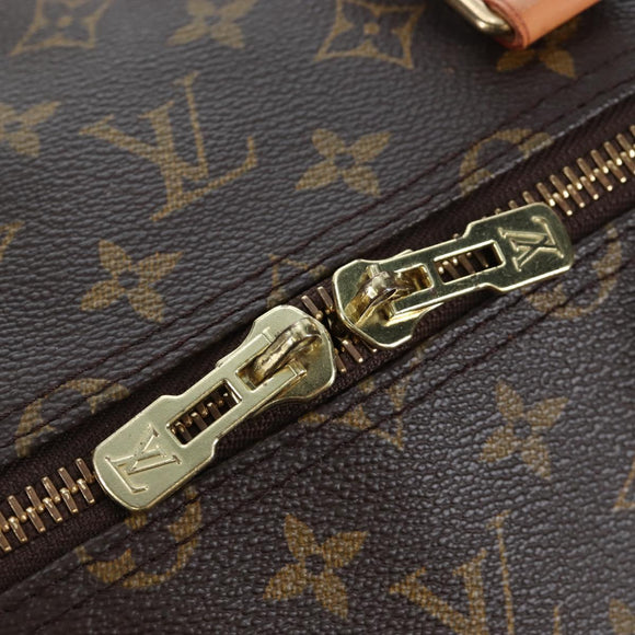 LOUIS VUITTON Monogram Keepall 55 Boston Bag M41424 LV Auth 194935V