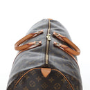 LOUIS VUITTON Monogram Keepall 55 Boston Bag M41424 LV Auth 194935V-7