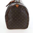 LOUIS VUITTON Monogram Keepall 50 Boston Bag M41426 LV Auth 194936V-4