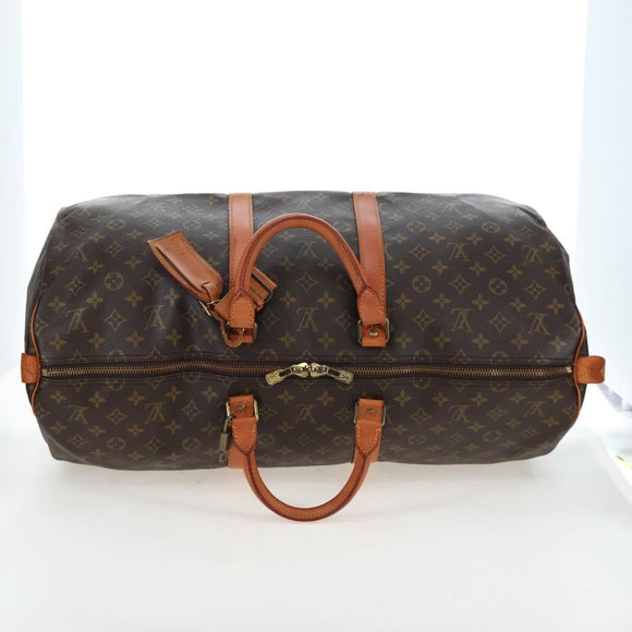 LOUIS VUITTON Monogram Keepall 50 Boston Bag M41426 LV Auth 194936V