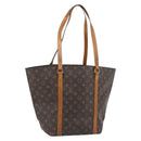 LOUIS VUITTON Monogram Sac Shopping Tote Bag M51108 LV Auth 194943-1