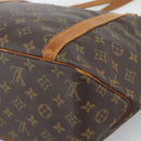 LOUIS VUITTON Monogram Sac Shopping Tote Bag M51108 LV Auth 194943-14