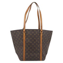 LOUIS VUITTON Monogram Sac Shopping Tote Bag M51108 LV Auth 194943-2