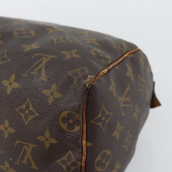 LOUIS VUITTON Monogram Speedy 25 Hand Bag M41528 LV Auth 194948