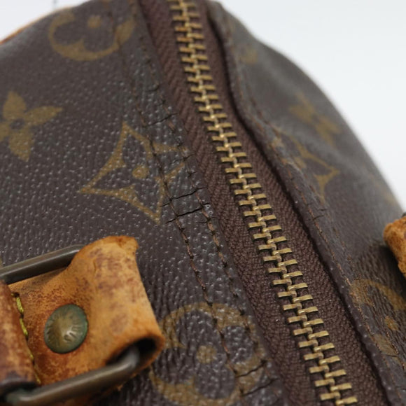 LOUIS VUITTON Monogram Speedy 25 Hand Bag M41528 LV Auth 194948
