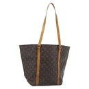 LOUIS VUITTON Monogram Sac Shopping Tote Bag M51108 LV Auth 194949-1