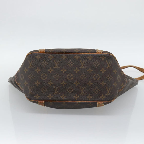 LOUIS VUITTON Monogram Sac Shopping Tote Bag M51108 LV Auth 194949