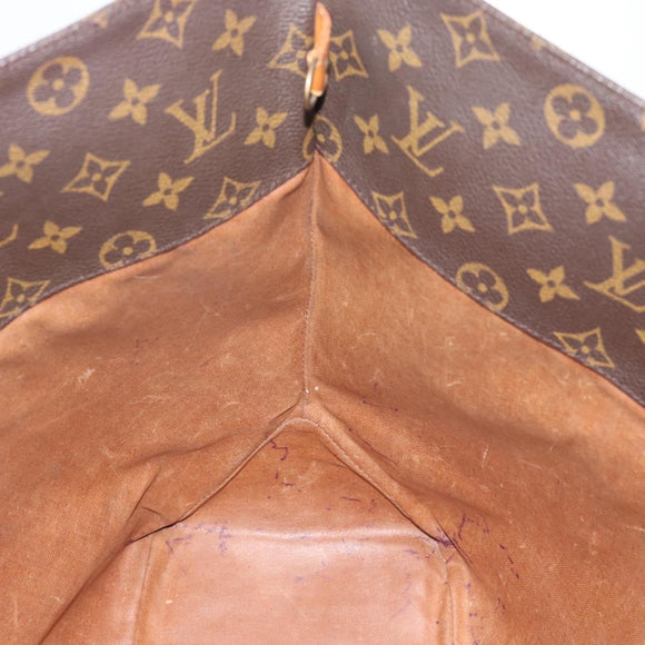LOUIS VUITTON Monogram Sac Shopping Tote Bag M51108 LV Auth 194949