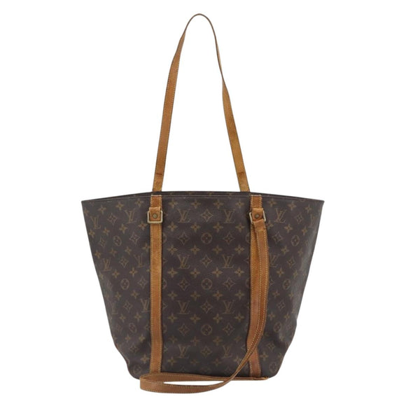 LOUIS VUITTON Monogram Sac Shopping Tote Bag M51108 LV Auth 194949