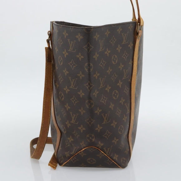 LOUIS VUITTON Monogram Sac Shopping Tote Bag M51108 LV Auth 194949