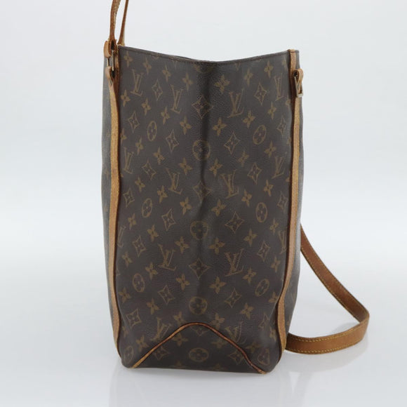 LOUIS VUITTON Monogram Sac Shopping Tote Bag M51108 LV Auth 194949
